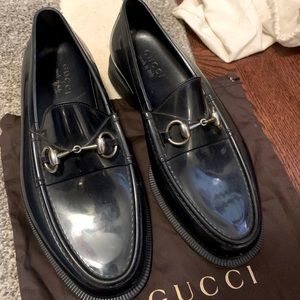 Authentic GUCCI  DARK Blue Loafer